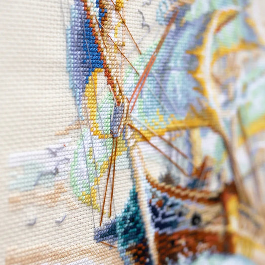 Wind of Luck 550-757 Counted Cross-Stitch Kit Magic Needle