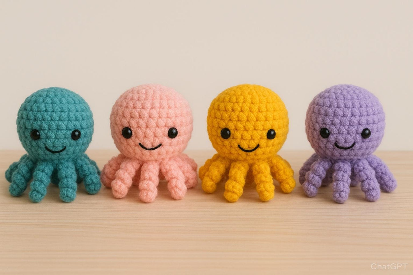No-Sew Baby Octopus Crochet Pattern | Squishy Amigurumi PDF Tutorial BBM