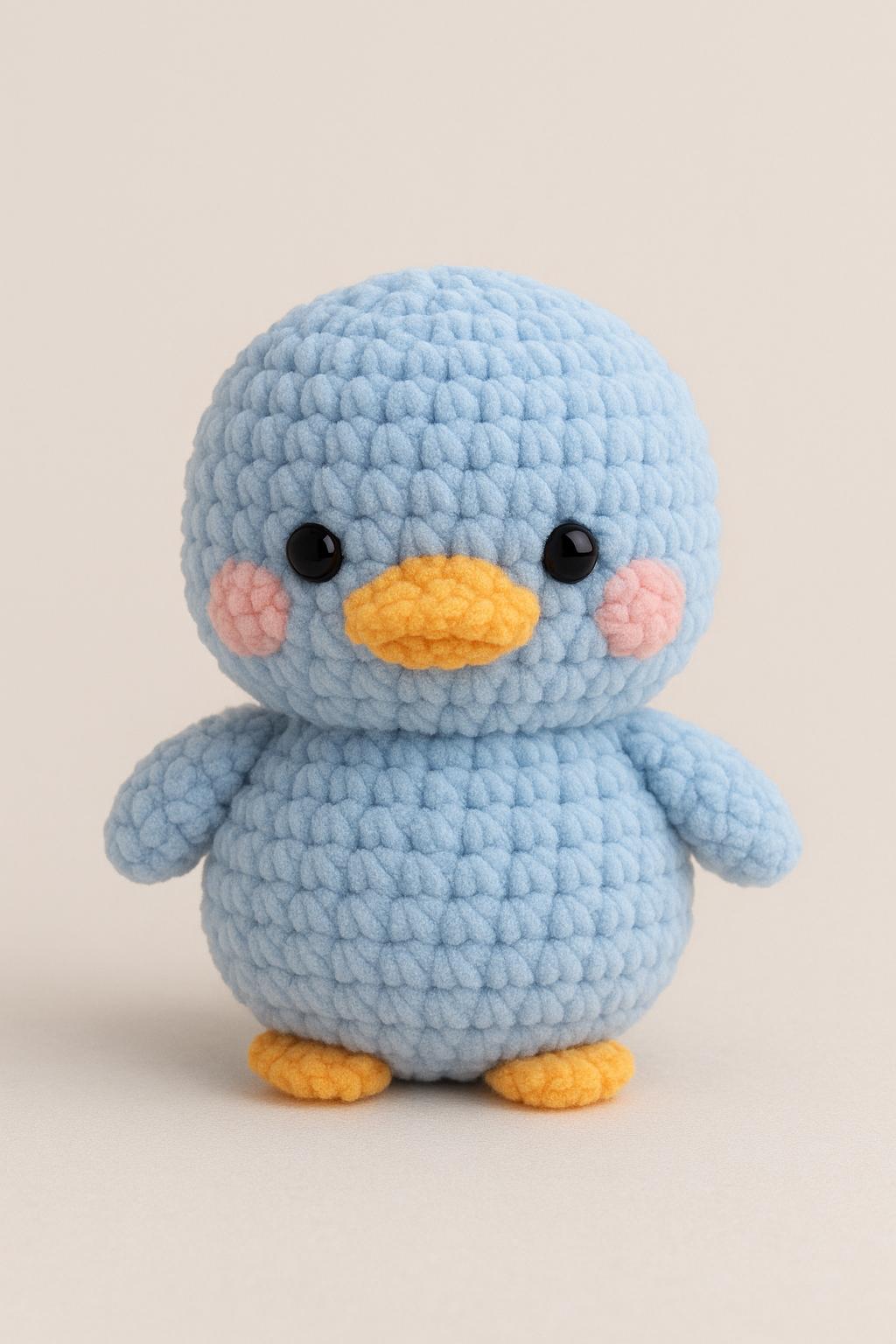 Duck Crochet Pattern PDF | DIY No-Sew Amigurumi Plush Toy Instant Download BBM