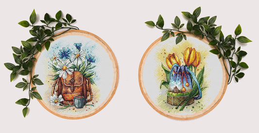 Chamomiles Morning - PDF Cross Stitch Pattern Natalya Orekhova