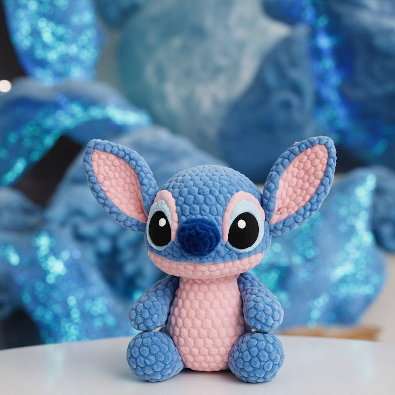 Blue Alien Crochet Pattern PDF | Cute Amigurumi Plush Toy | Beginner Friendly DIY Crochet Tutorial | Kawaii Alien Doll Pattern BBM