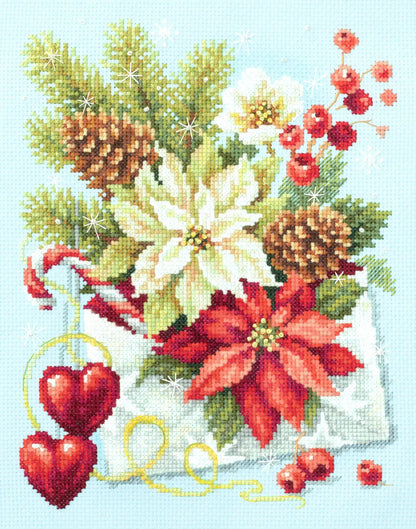 Merry Christmas! 100-241 Counted Cross-Stitch Kit Magic Needle