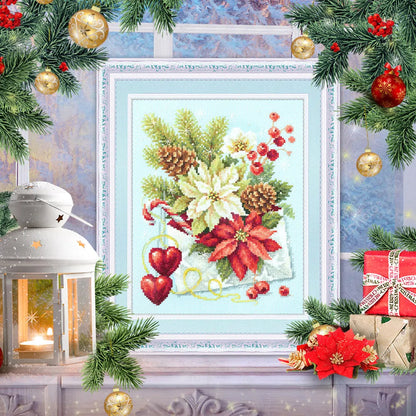 Merry Christmas! 100-241 Counted Cross-Stitch Kit Magic Needle