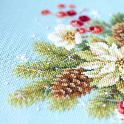 Merry Christmas! 100-241 Counted Cross-Stitch Kit Magic Needle