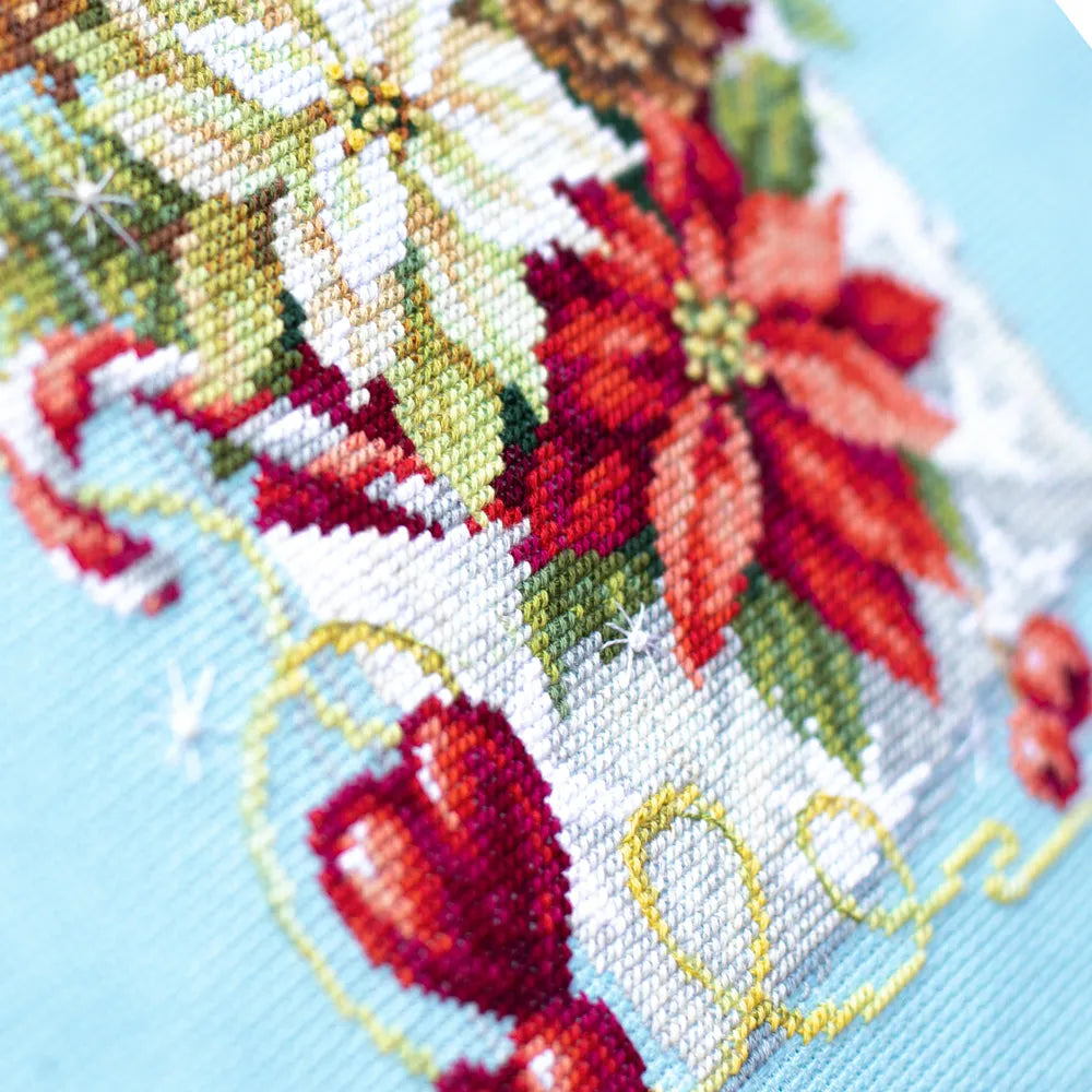 Merry Christmas! 100-241 Counted Cross-Stitch Kit Magic Needle