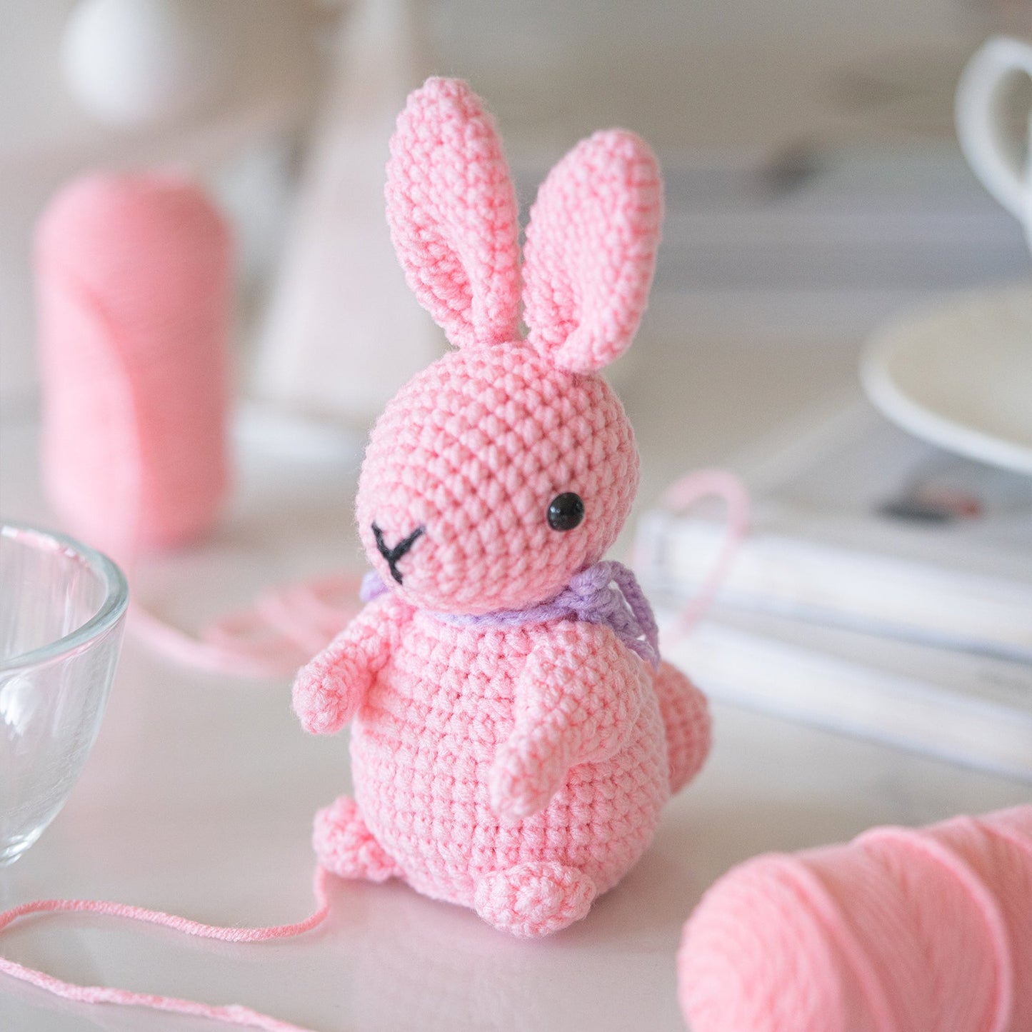 Rabbits Amigurumi DIY Crochet Kit Wizardi F07N8-M172 Wizardi