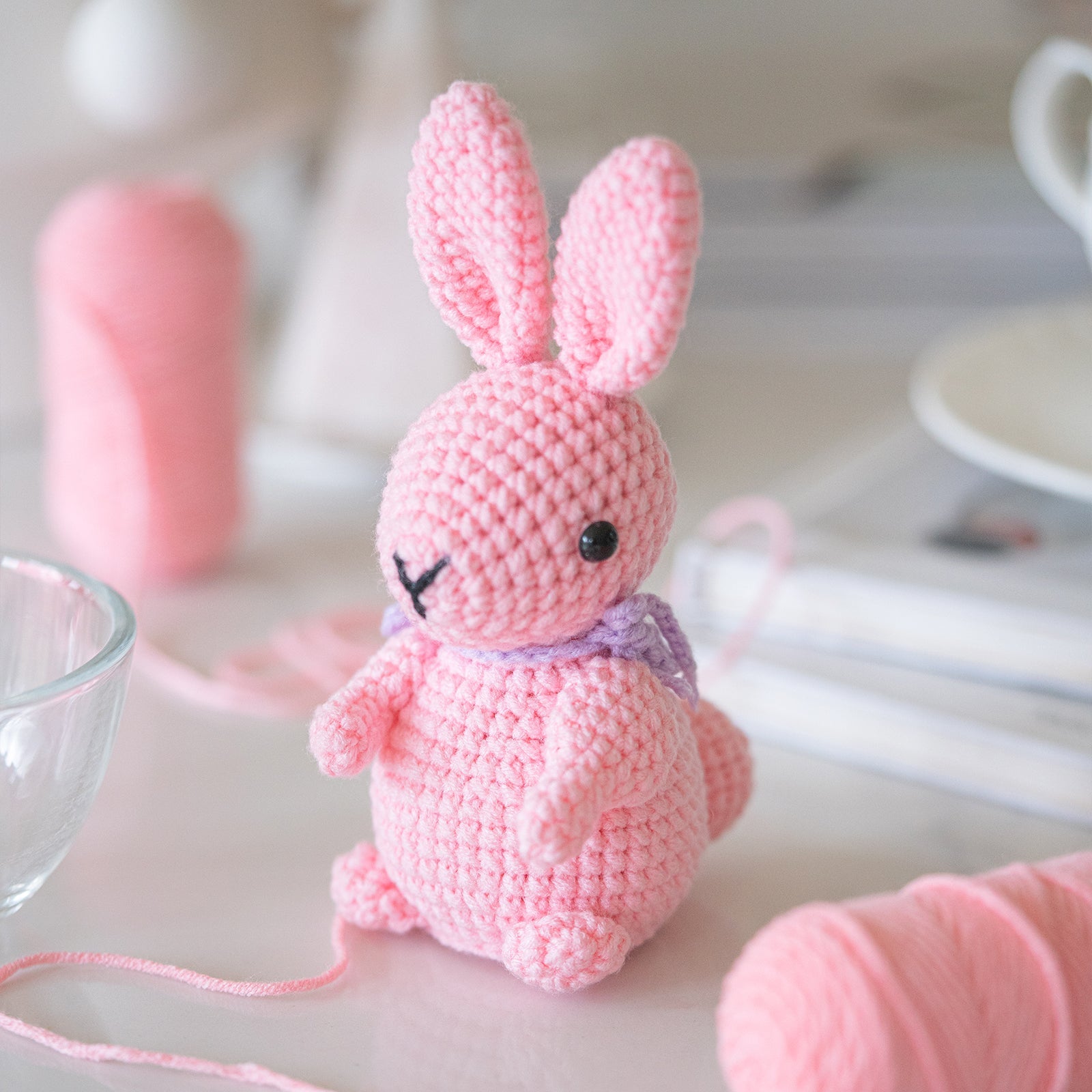 Rabbits Amigurumi DIY Crochet Kit Wizardi F07N8-M172 Wizardi