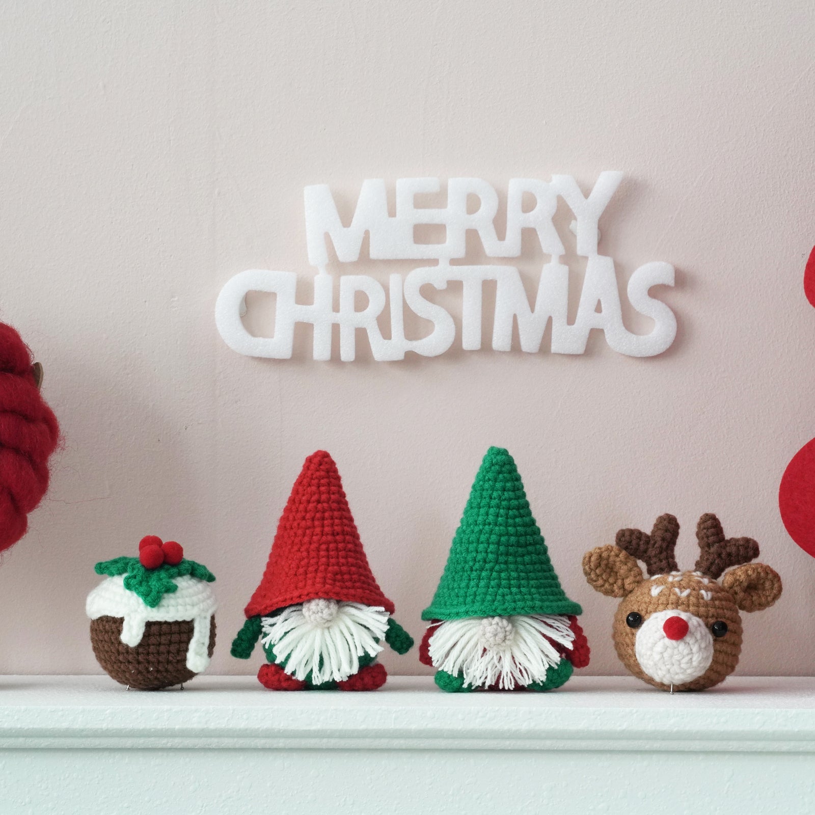 Christmas Amigurumi DIY Crochet Kit Wizardi F07N8-M118 Wizardi