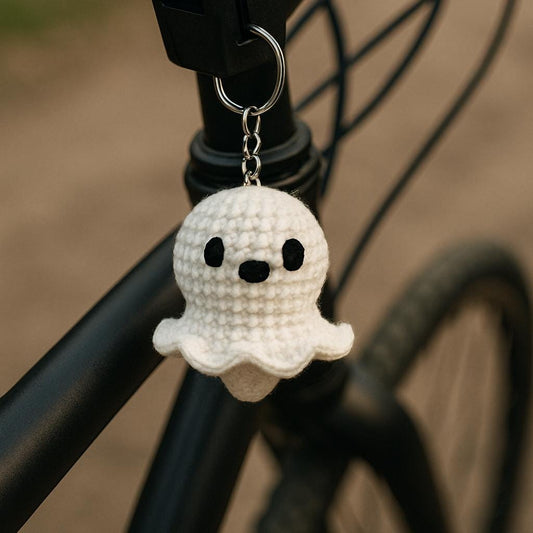 Ghost Crochet Pattern PDF | Easy Amigurumi Keychain Plush DIY BBM