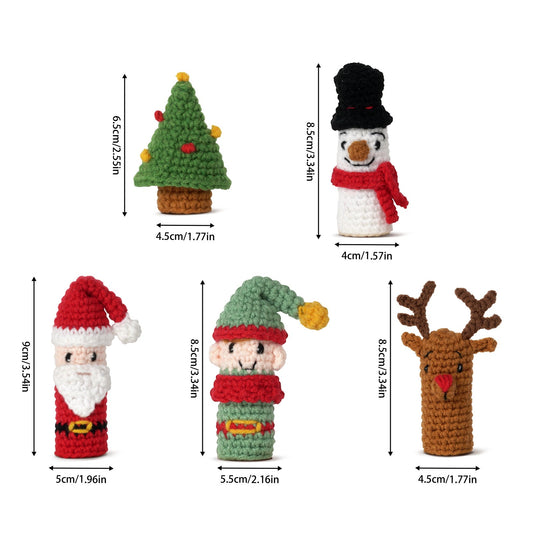Christmas Amigurumi DIY Crochet Kit Wizardi F07N8-M238 Wizardi