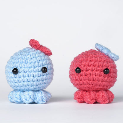Octopuses Amigurumi DIY Crochet Kit Wizardi F07N8-M47 Wizardi