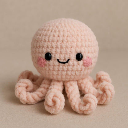 No-Sew Baby Octopus Crochet Pattern | Squishy Amigurumi PDF Tutorial BBM