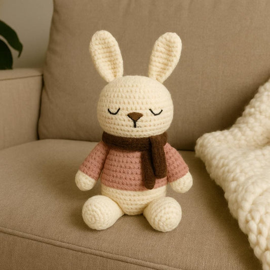 Crochet Bunny Amigurumi Pattern: DIY Plush Toy (Digital PDF) BBM