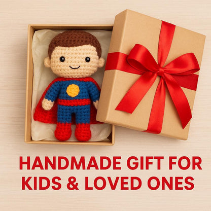 Superhero Doll Crochet Pattern | Amigurumi PDF Tutorial Instant Download BBM