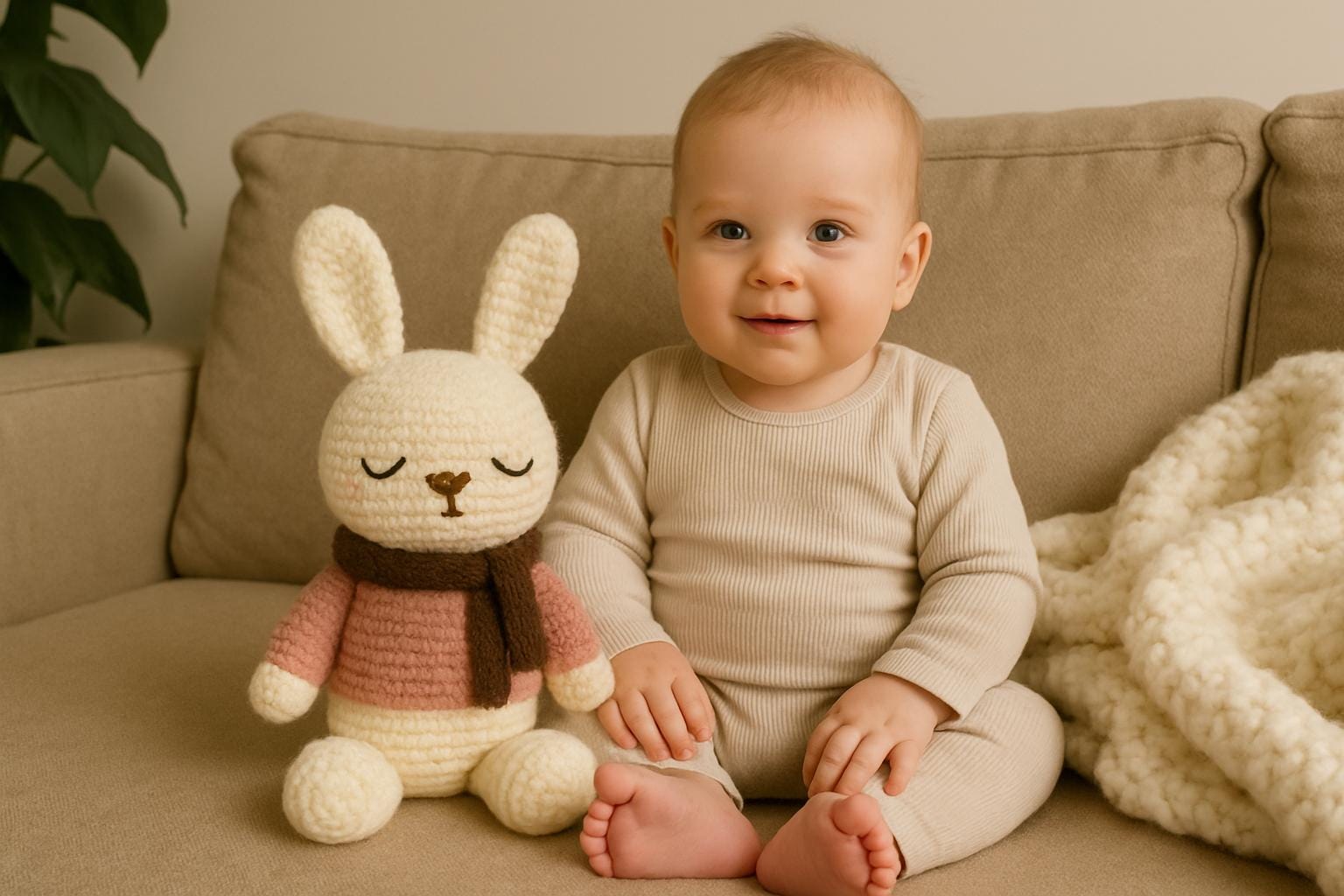 Crochet Bunny Amigurumi Pattern: DIY Plush Toy (Digital PDF) BBM