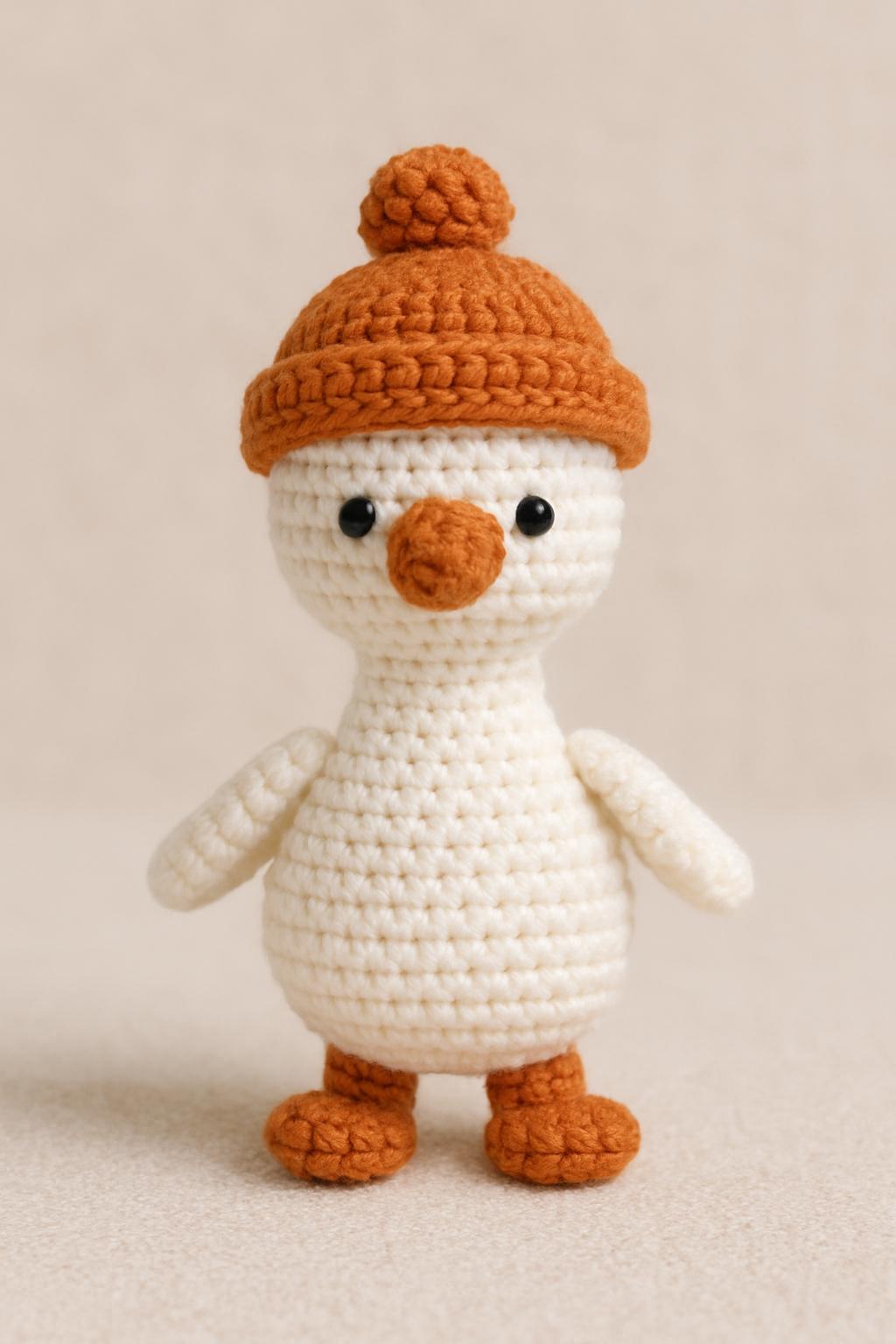 Goose Amigurumi Crochet Pattern: Beginner-Friendly Plush Toy (PDF Download) BBM
