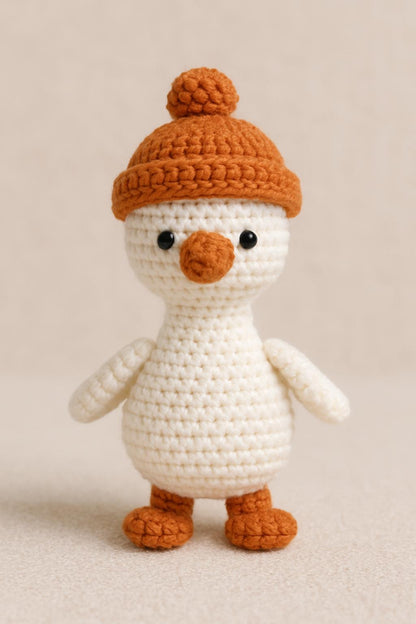 Goose Amigurumi Crochet Pattern: Beginner-Friendly Plush Toy (PDF Download) BBM