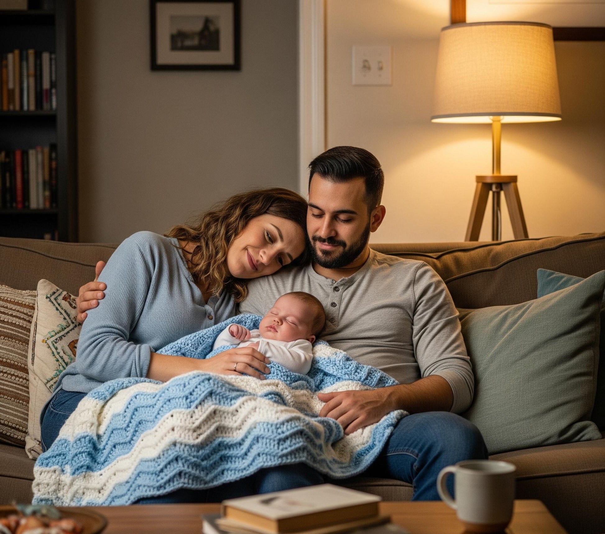 Shell Stitch Baby Blanket Crochet PDF | Whispering Waves Pattern Digital Download BBM