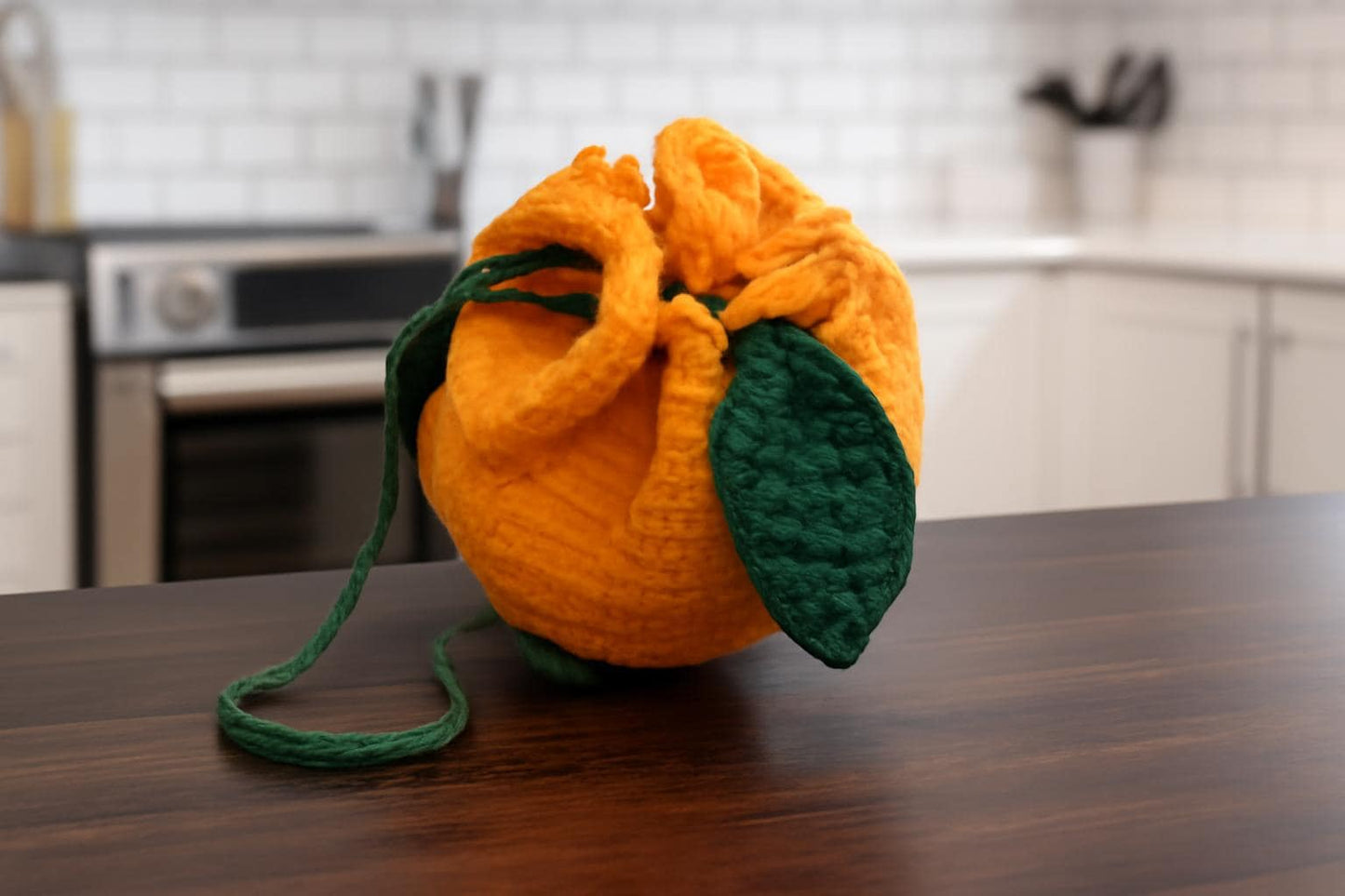 Crochet Orange Bag Pattern PDF: Beginner-Friendly Mini Citrus Purse BBM