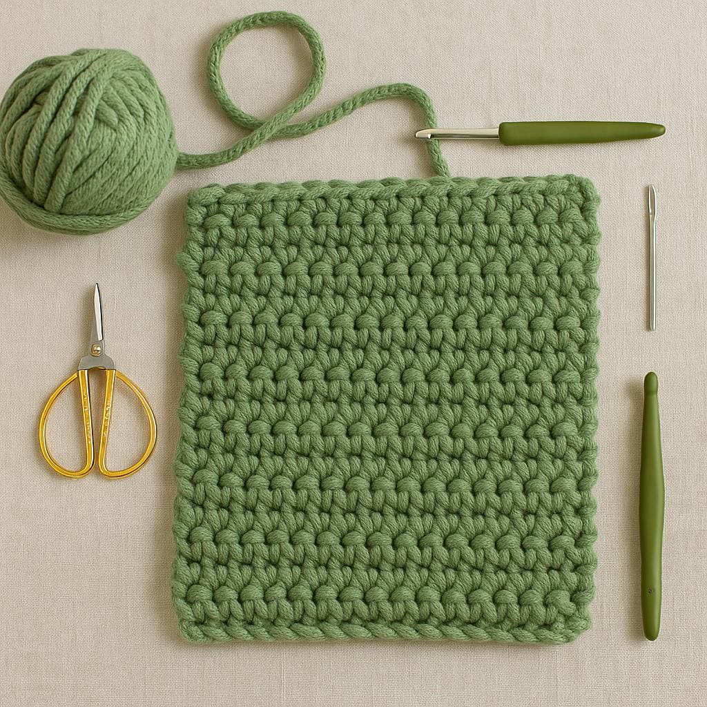 Chunky Crochet Cushion Pattern PDF | Modern Throw Pillow DIY | Beginner Home Decor Design BBM