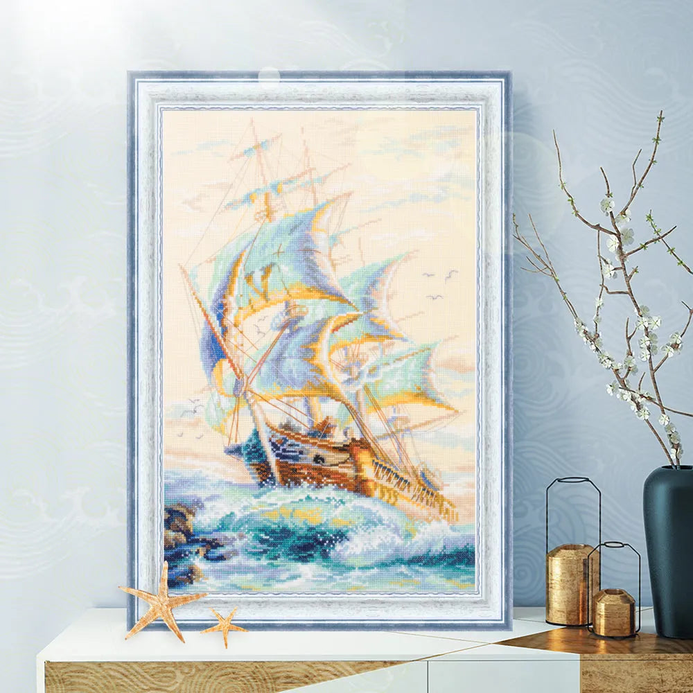 Wind of Luck 550-757 Counted Cross-Stitch Kit Magic Needle