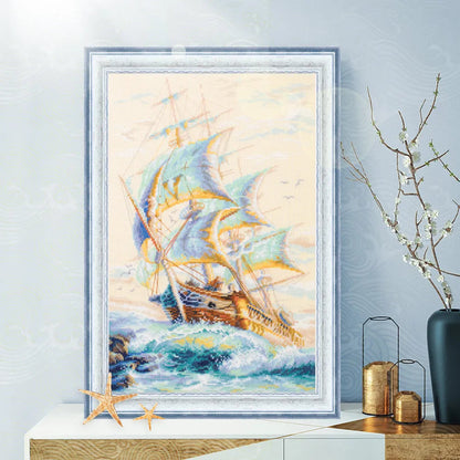 Wind of Luck 550-757 Counted Cross-Stitch Kit Magic Needle