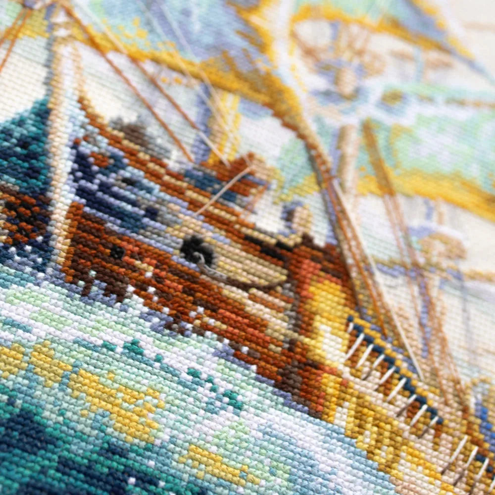 Wind of Luck 550-757 Counted Cross-Stitch Kit Magic Needle