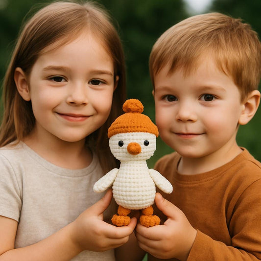 Goose Amigurumi Crochet Pattern: Beginner-Friendly Plush Toy (PDF Download) BBM