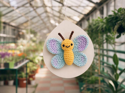 Butterfly Crochet PDF Pattern | Amigurumi DIY Small Toy & Ornament Download BBM