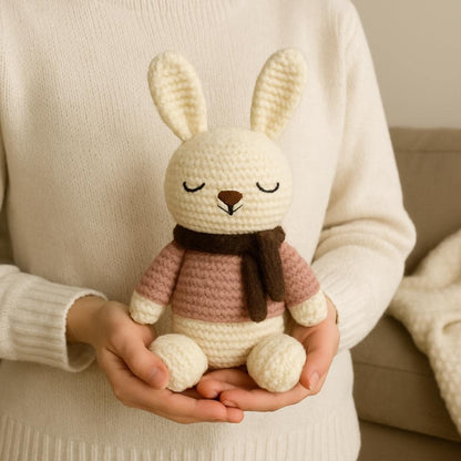Crochet Bunny Amigurumi Pattern: DIY Plush Toy (Digital PDF) BBM