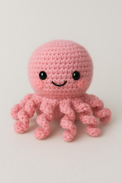 No-Sew Baby Octopus Crochet Pattern | Squishy Amigurumi PDF Tutorial BBM