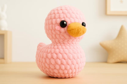 Duck Crochet Pattern PDF | DIY No-Sew Amigurumi Plush Toy Instant Download BBM