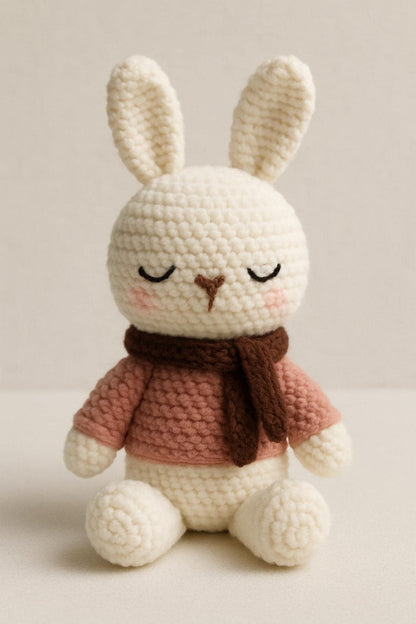 Crochet Bunny Amigurumi Pattern: DIY Plush Toy (Digital PDF) BBM