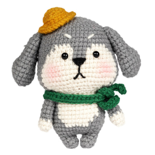 Dog Amigurumi DIY Crochet Kit Wizardi F07N8-M50 Wizardi