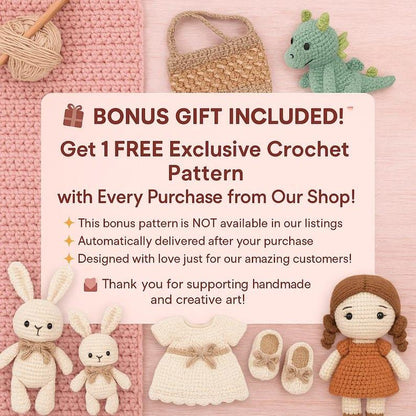 Mini Whale Crochet Pattern: Amigurumi Plush Toy (PDF Download) BBM