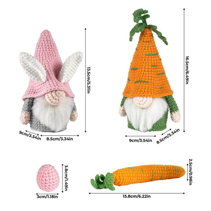 Gnomes Amigurumi DIY Crochet Kit Wizardi F07N8-M174 Wizardi