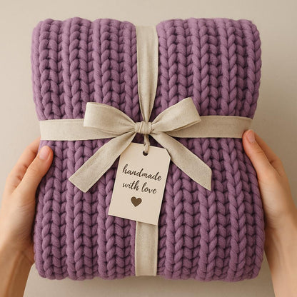 Cozy Ridge Chunky Ribbed Crochet Blanket Pattern BBM