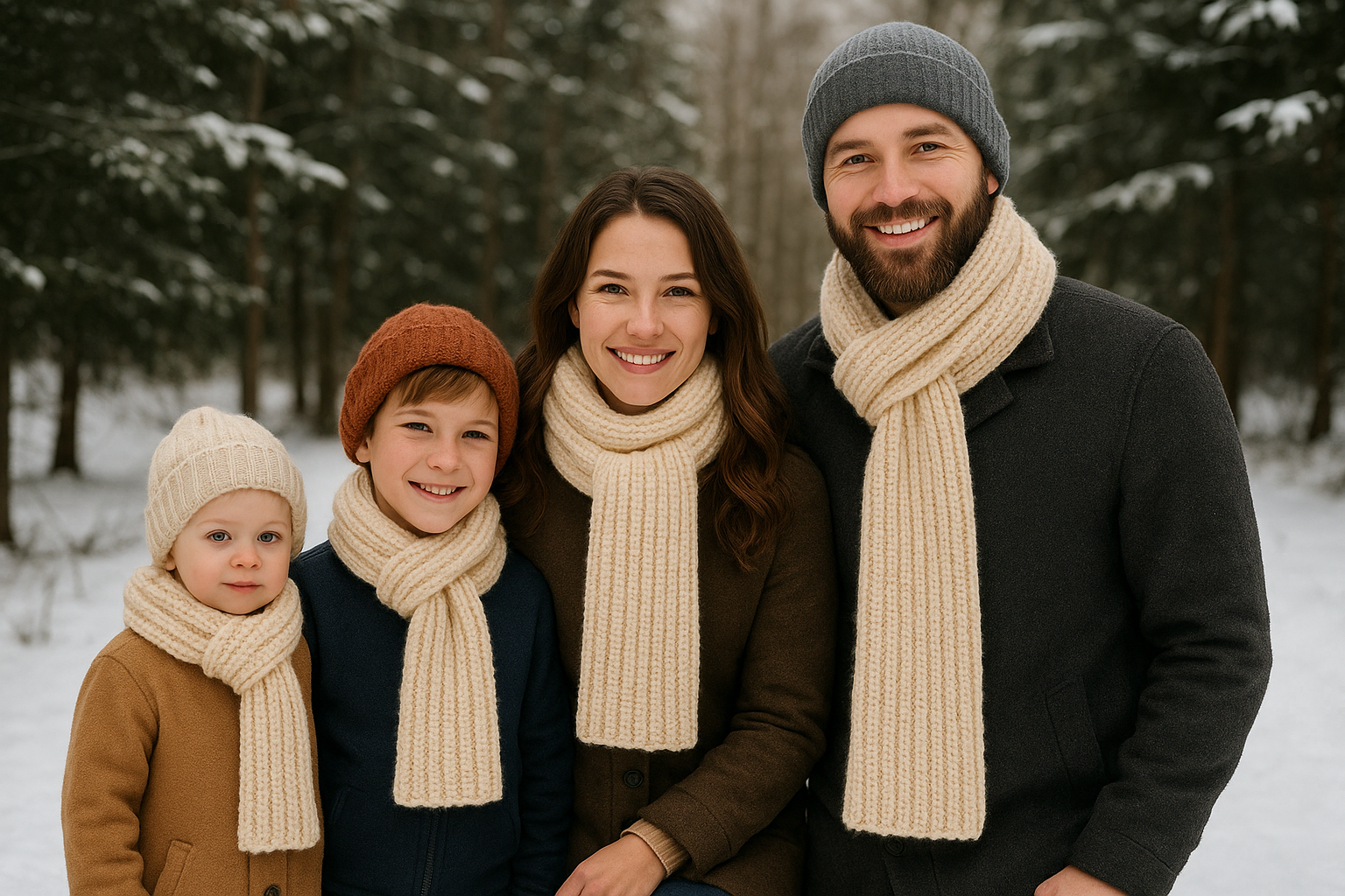 Three Amigos Crochet Scarf Pattern | 4 Sizes | Easy PDF Download BBM