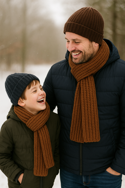 Three Amigos Crochet Scarf Pattern | 4 Sizes | Easy PDF Download BBM