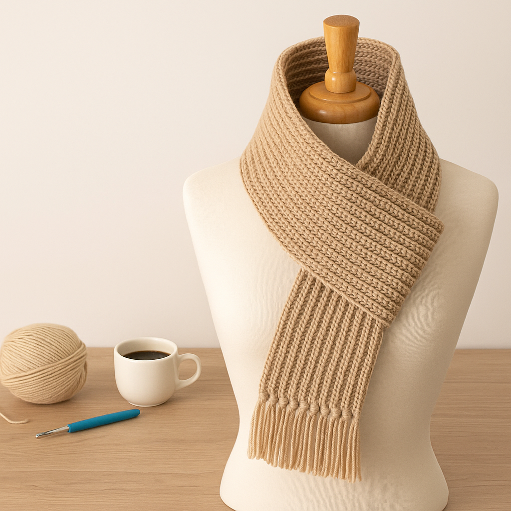 Three Amigos Crochet Scarf Pattern | 4 Sizes | Easy PDF Download BBM