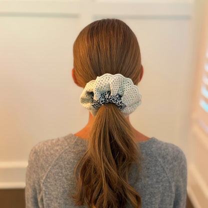 Crochet Embellished Cheetah Hair Scrunch Yiwu Liuqiao Trading Co.