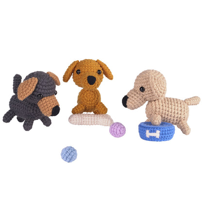 Golden Retriever Amigurumi DIY Crochet Kit Wizardi F07N8-M151 Wizardi