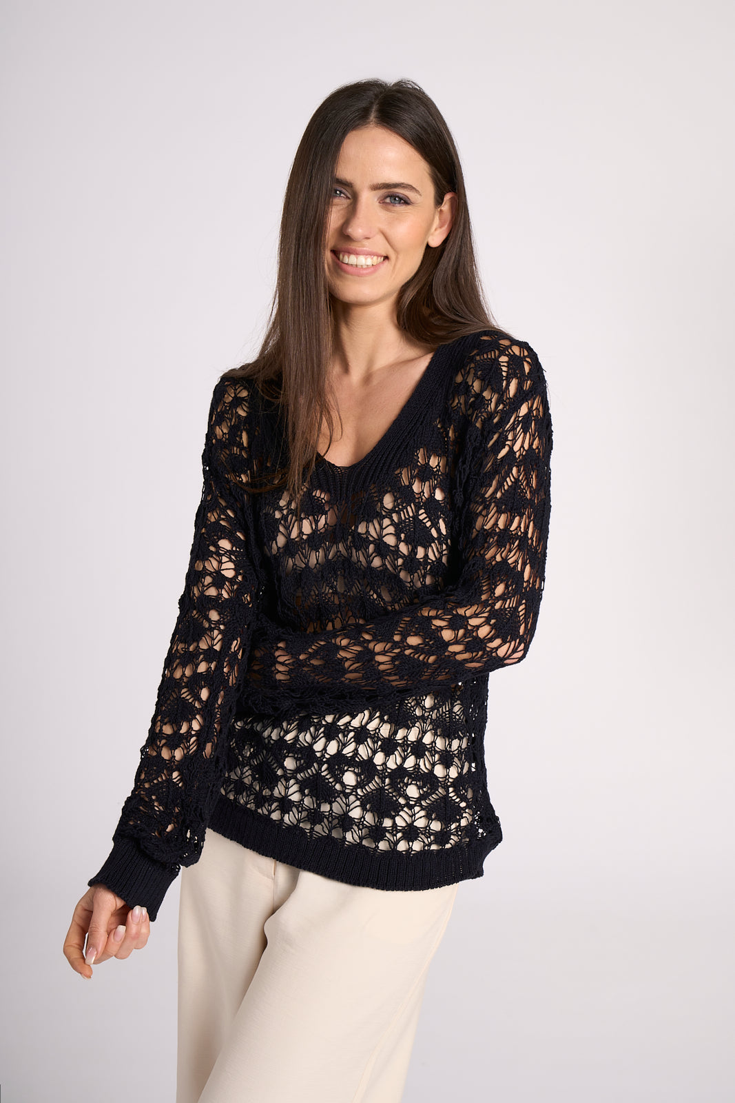 Crochet style top - Elisa Tenné