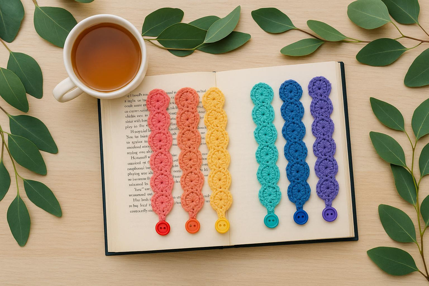 Crochet Shell Stitch Bookmark Pattern: Beginner-Friendly PDF BBM