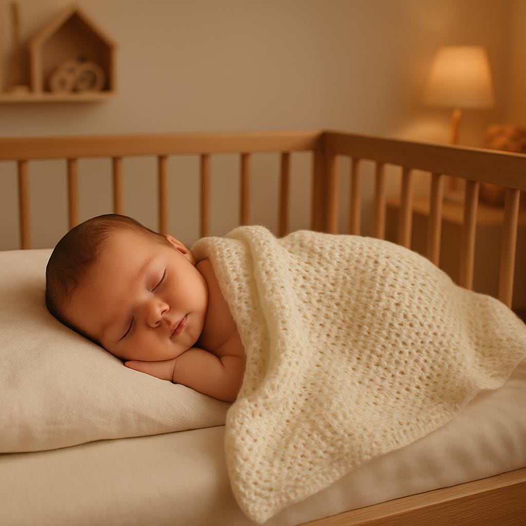 Crochet Baby Blanket Pattern PDF | Easy Summer Filet Design DIY BBM