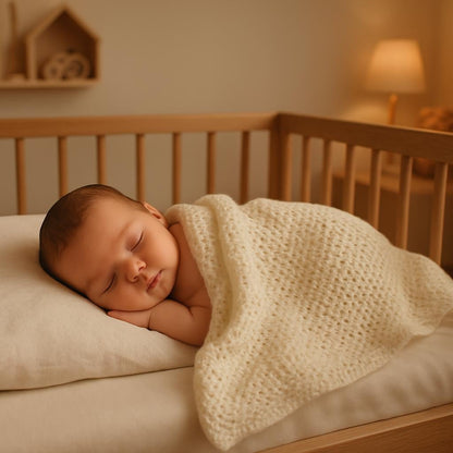 Crochet Baby Blanket Pattern PDF | Easy Summer Filet Design DIY BBM