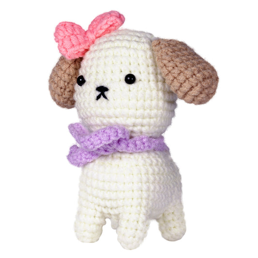 Puppy Amigurumi DIY Crochet Kit Wizardi F07N8-M52 Wizardi