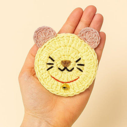 Crochet Coaster Pattern Bundle | 2 Easy PDF Patterns – Cat & Pumpkin Coaster Set BBM