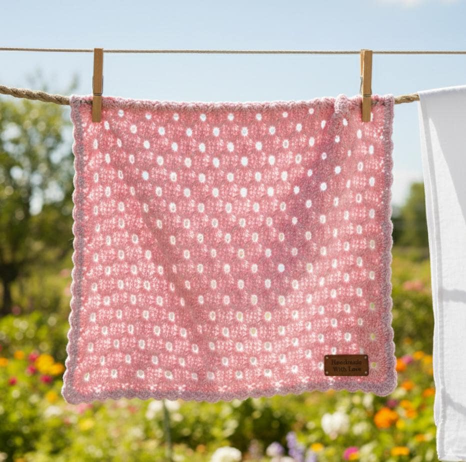 Easy Baby Blanket Crochet Pattern PDF, Shell Stitch Beginner Friendly Tutorial, Quick Digital Download BBM