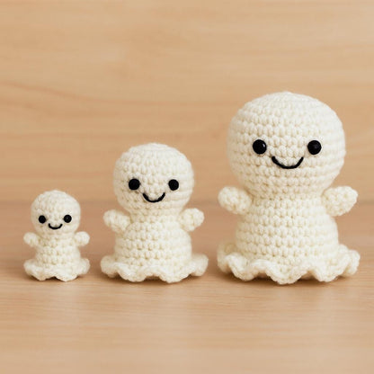 No-Sew Crochet Ghost Pattern | Easy Amigurumi Halloween Plush BBM